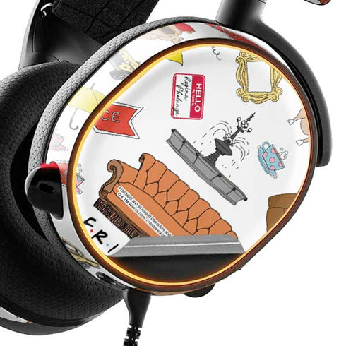 Warner Bros Classic FRIENDS Icons SteelSeries Arctis 3 Skin